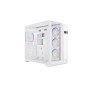 Gabinete Gamer Acteck Tank Expert Curve7400 - Media Torre - ATX/M-ATX/ITX - Panel Lateral - Pantalla de Monitoreo - 4 Ventiladores - Blanco - BR-941600