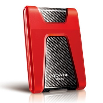 Disco Duro Externo ADATA DashDrive HD650 1TB USB 3.0 Rojo AHD650-1TU3-CRD