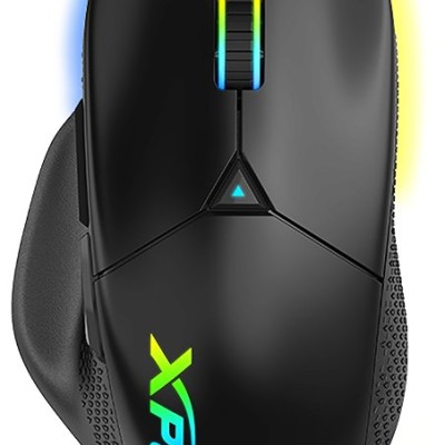Mouse Gamer ADATA XPG ALPHA WIRELESS - Inalámbrico - 6 Botones - Negro - ALPHAWL-BKCWW