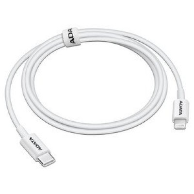 Cable ADATA AMFICPL-1M-CWH - USB-C a Lightning -1m - Blanco - AMFICPL-1M-CWH