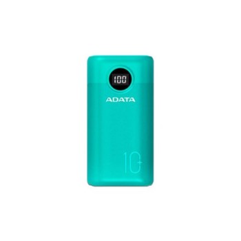 Power Bank ADATA P10000QCD - 10000 mAh - USB - Verde - AP10000QCD-DGT-CGN