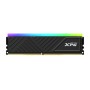 Memoria RAM ADATA XPG Spectrix D35G - DDR4 - 16GB - 3200MHz - U-DIMM - para PC - Negro - RGB - AX4U320016G16A-SBKD35G