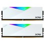 Memoria RAM ADATA XPG LANCER RGB - DDR5 - 32GB (2x16GB) - 7200MHz - UDIMM - para PC - Blanco - AX5U7200C3416G-DCLARWH