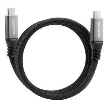 Cable USB-C ADATA CACCU3 - 1m - Magnético - Negro - CACCU3-100W-100AN-BK
