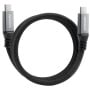 Cable USB-C ADATA CACCU3 - 1m - Magnético - Negro - CACCU3-100W-100AN-BK