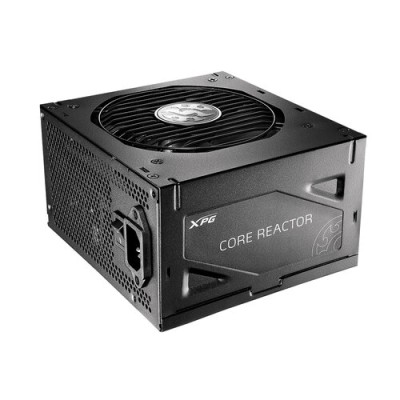 Fuente de Poder ADATA XPG CORE REACTOR - 650W - ATX - 24 Pines - SATA - Molex - PCI-Express - 80 PLUS Gold - COREREACTOR650G-BKCUS