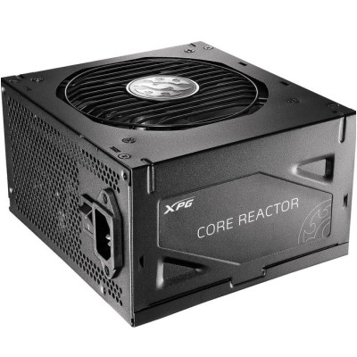 Fuente de Poder ADATA XPG CORE REACTOR - 850W - ATX - 24 Pines - Sata - Molex - PCI-E - COREREACTORII850G-BKCUS
