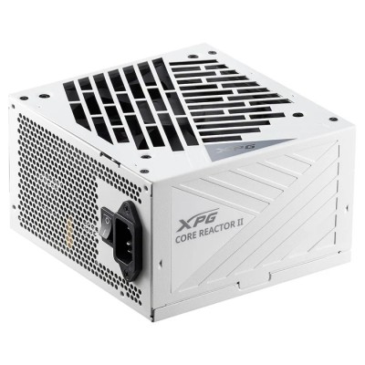 Fuente de Poder ADATA XPG Core Reactor II - 850W - ATX - 8 SATA - 80 Plus Gold - Blanco - COREREACTORII850G-WHCUS