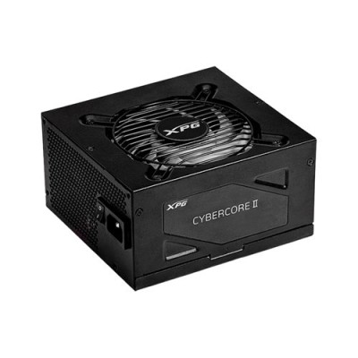Fuente de Poder ADATA XPG CYBERCORE II - 1000W - ATX - 20+4 pin - 8 SATA -  80 PLUS Platinum - CYBERCOREII1000P-BKCUS