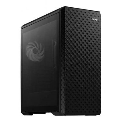 Gabinete Gamer ADATA XPG Defender Pro - Media Torre - Mini-ITX/Micro-ATX/ATX/E-ATX/CEB/EEB - Panel Lateral - Negro - DEFENDER PRO-BKCWW