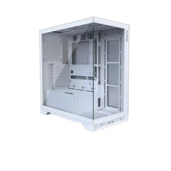 Gabinete Gamer ADATA XPG INVADER X - Media Torre - ATX/Micro ATX/Mini ITX - Panel Lateral - Blanco - INVADERXMT-WHCWW