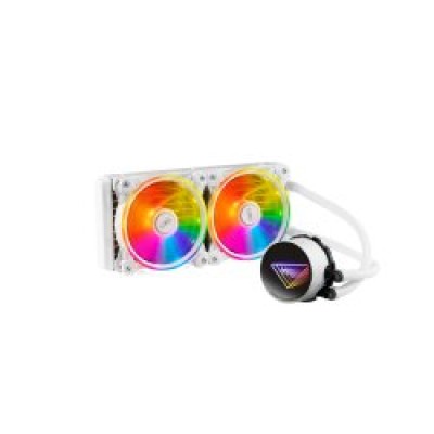 Enfriamiento Líquido ADATA XPG LEVANTE X 240 ARGB - 2x Ventiladores - 2000RPM - Blanco - LEVANTEX240-WHCWW