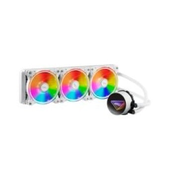 Enfriamiento Líquido ADATA XPG LEVANTE X 360 ARGB Blanco - 3 Ventiladores 2000RPM - LEVANTEX360-WHCWW