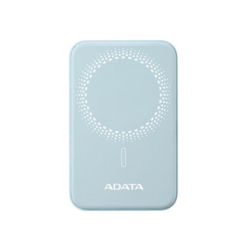Cargador Inalámbrico ADATA R050 - 5000 mAh - MagSafe - USB-C - Azul - PR050-11LB