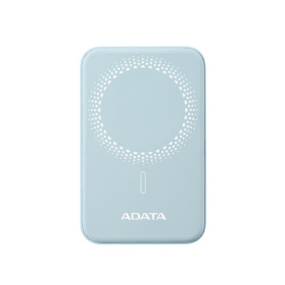 Cargador Inalámbrico ADATA R050 - 5000 mAh - MagSafe - USB-C - Azul - PR050-11LB