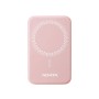 Cargador Inalámbrico ADATA R050 - 5000 mAh - MagSafe - USB-C - Rosa - PR050-11PK