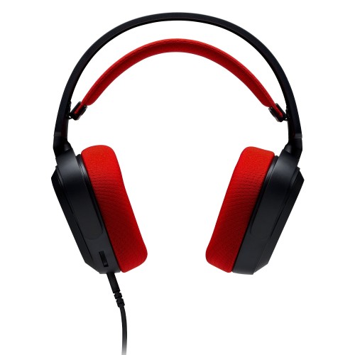 Diadema Gamer ADATA XPG Precog Studio - Alámbrica con Micrófono - Negro/Rojo - PRECOG STUDIO-BK/RDCWW
