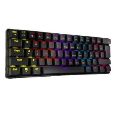 Teclado Gamer ADATA XPG SUMMONER MINI - Alámbrico - RGB - Switch Rojo - SUMMONERMINI61RD-BKCES