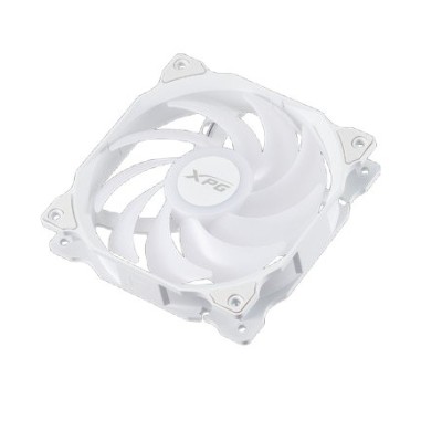 Ventilador ADATA XPG VENTO 120 ARGB PWM - 120mm - 1850 RPM - 4-Pines - Blanco - VENTO120ARGBPWM-WHCWW