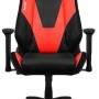 Silla Gamer AeroCool Admiral - Soporta 150kg - Negro con Rojo - 4710562758238