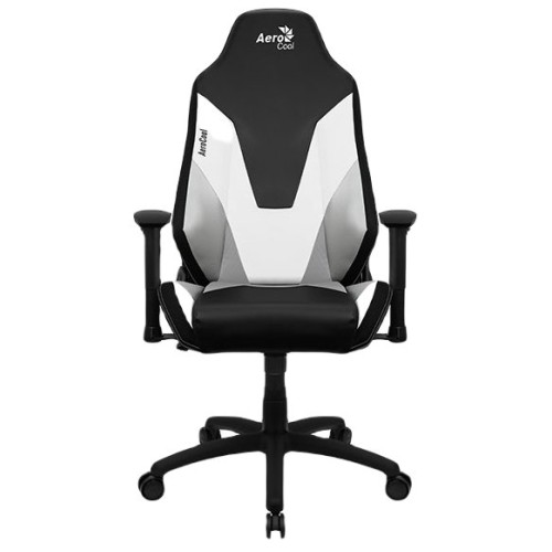 Silla Gamer AeroCool Admiral - Soporta 150kg - Ajuste de Altura - Negro, Blanco y Gris - Modelo 4710562758252 Silla Gamer AeroCool Admiral - Soporta 150kg - Ajuste de Altura - Negro, Blanco y Gris - Modelo 4710562758252