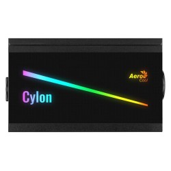 Fuente de Poder AeroCool Cylon 600W ATX 80 PLUS con Iluminación RGB