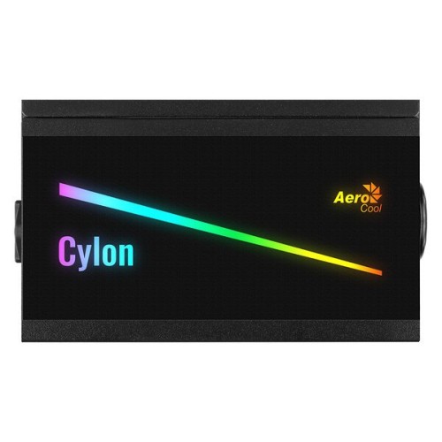 Fuente de Poder AeroCool Cylon 600W ATX 80 PLUS con Iluminación RGB