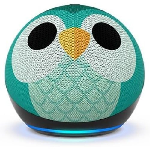 Asistente Inteligente Amazon Echo Dot Kids - Diseño de Búho - Wi-Fi - Modelo B09BCD1YB