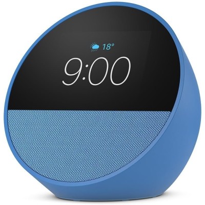 Asistente Inteligente Amazon Echo Spot - 2.8" - Bluetooth - Wi-Fi - Micrófono - Azul - B0BFC8DR7C