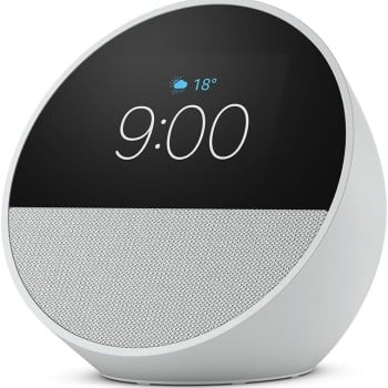 Asistente Inteligente Amazon Echo Spot - 2.8" - Bluetooth - Wi-Fi - Micrófono - Blanco - B0BFCBKXWL