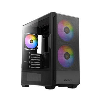 Gabinete Gamer Antec NX416L - Media Torre - ATX/Micro-ATX/ITX - 3 Ventiladores - Panel Lateral - 0-761345-10002-1