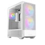 Gabinete Gamer NX416L White - Media Torre - ATX/M-ATX/ITX - 3 Ventiladores - Panel Lateral - Blanco - 0-761345-10016-8