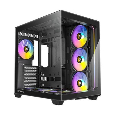 Gabinete Gamer Antec C5 ARGB - Media Torre - ATX/Micro ATX/Mini ITX - 7 Ventiladores - Panel Lateral - 0-761345-10033-5