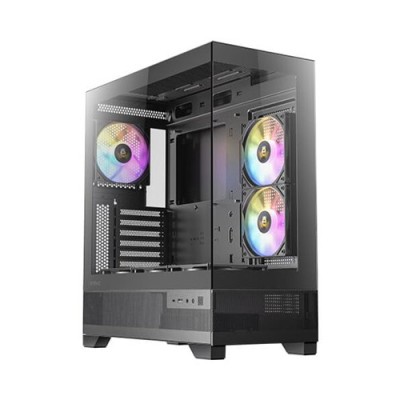 Gabinete Gamer Antec CX700 RGB ELITE - Media Torre - ATX/Micro-ATX/ITX/ - 6 Ventiladores - Panel Lateral - 0-761345-10043-4