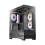 Gabinete Gamer Antec CX700 RGB ELITE - Media Torre - ATX/Micro-ATX/ITX/ - 6 Ventiladores - Panel Lateral - 0-761345-10043-4