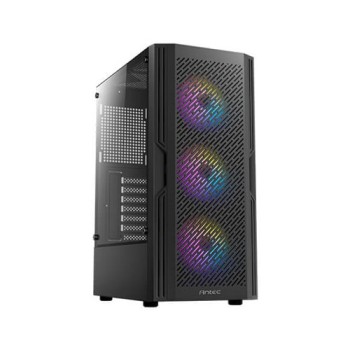 Gabinete Gamer Antec AX20 Elite - Media Torre - ATX/Micro-ATX/ITX - 4 Ventiladores - Panel Lateral - 0-761345-10066-3