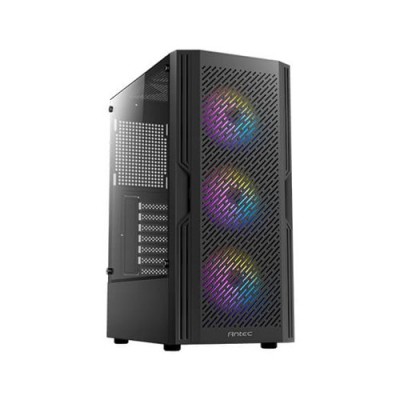 Gabinete Gamer Antec AX20 Elite - Media Torre - ATX/Micro-ATX/ITX - 4 Ventiladores - Panel Lateral - 0-761345-10066-3
