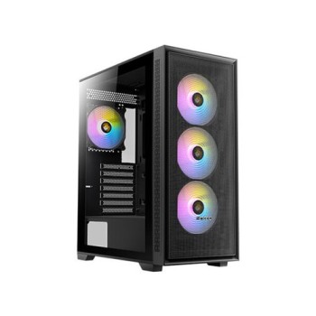 Gabinete Gamer Antec AX81 Elite - Media Torre - ATX/Micro-ATX/ITX/E-ATX - 4 Ventiladores - Panel Lateral - 0-761345-10085-4