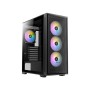 Gabinete Gamer Antec AX81 Elite - Media Torre - ATX/Micro-ATX/ITX/E-ATX - 4 Ventiladores - Panel Lateral - 0-761345-10085-4