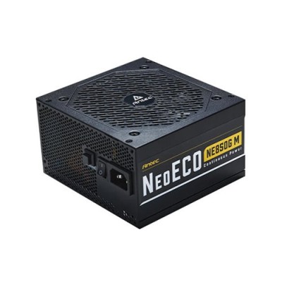 Fuente de Poder Antec NeoECO NE850G M - 850W - ATX - 20+4 Pin - 10 SATA - 80 Plus Gold - 0-761345-11761-6