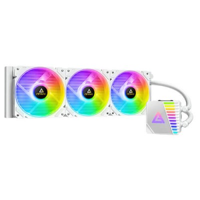 Enfriamiento Líquido Antec Symphony 360 ARGB White - 3x Ventiladores - 1600 RPM - Blanco - 0-761345-74042-5