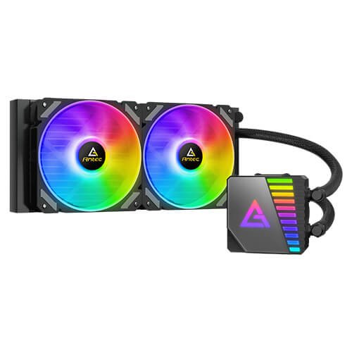 Enfriamiento Líquido Antec Symphony 240 ARGB - 2 Ventiladores 1600RPM - Modelo 0-761345-74043-2 Enfriamiento Líquido Antec Symphony 240 ARGB - 2 Ventiladores 1600RPM - Modelo 0-761345-74043-2