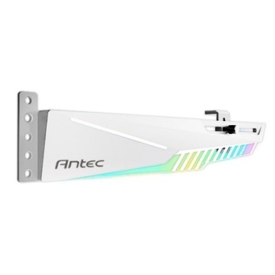 Soporte Tarjeta de Video Antec Dagger - RGB - Blanco - AT-HGPUH-ARGB-W