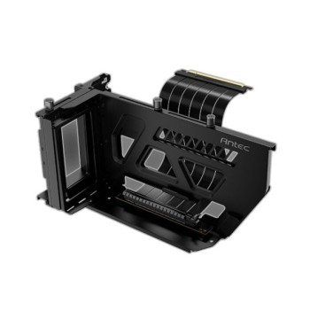 Soporte Tarjeta de Video Antec Shift - Vertical - Cable RISER - RTX 40 - Negro - AT-ARCVB-BK190-PCIE4-RTX40