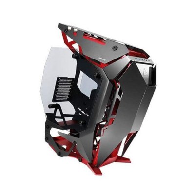 Gabinete Gamer Antec Torque - Media Torre - ATX/Micro-ATX/ITX/E-ATX - Panel Lateral - Negro con Rojo - 0-761345-80017-4