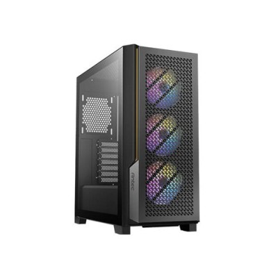 Gabinete Gamer Antec P20C ARGB - Media Torre - ATX/Micro-ATX/ITX/E-ATX - 3 Ventiladores - Panel Lateral - 0-761345-80107-2