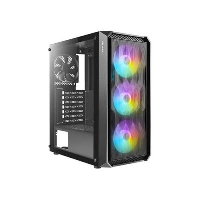 Gabinete Gamer Antec NX292 - Media Torre - ATX/Micro-ATX/ITX/E-ATx - 4 Ventiladores - Panel Lateral - 0-761345-81006-7