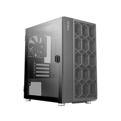 Gabinete Gamer Antec NX200M RGB - Mini Torre - Micro-ATX/ITX - 3 Ventiladores - Panel Lateral - 0-761345-81021-0