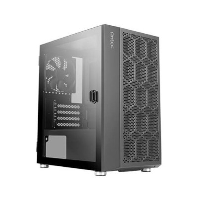 Gabinete Gamer Antec NX200M - Mini Torre - Micro-ATX/ITX - 1 Ventilador - Panel Lateral - 0-761345-81027-2