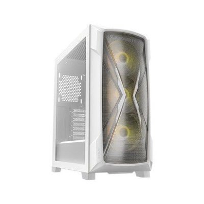 Gabinete Gamer Antec DP505 - Media Torre - ATX/Micro-ATX/ITX/E-ATX - 3 Ventiladores - Panel Lateral - Blanco - 0-761345-81076-0
